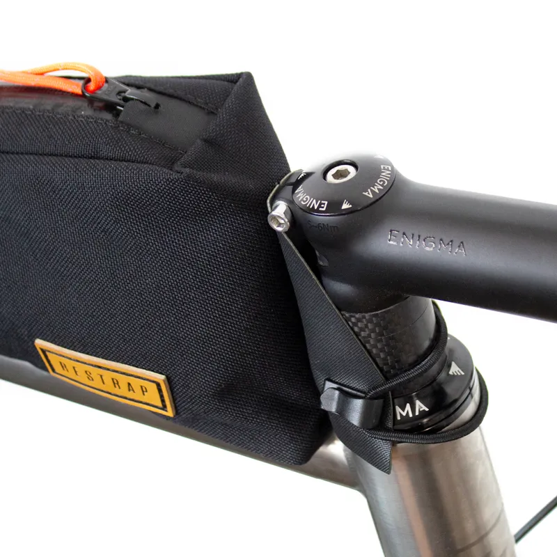 Restrap Bolt-On Top Tube Bag In Black-2